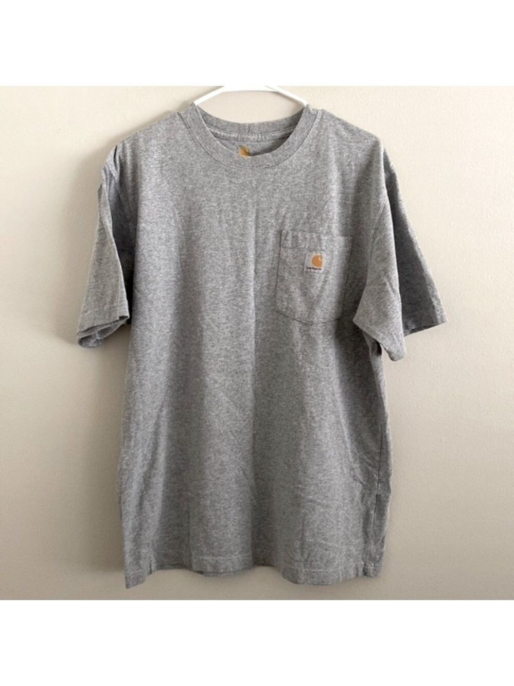 Carhartt solid gray pocket T-shirt